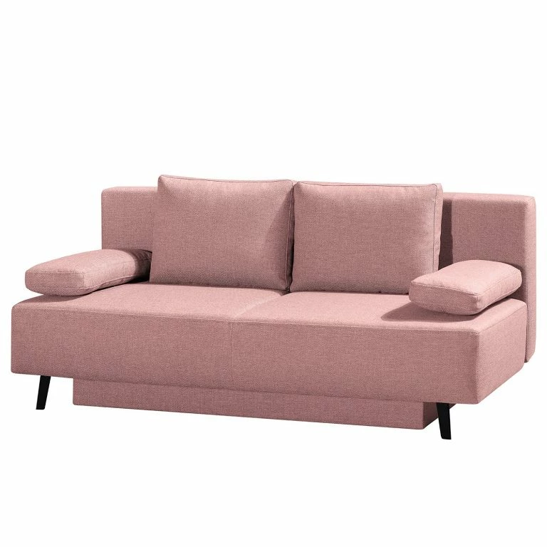 loftscape Mørteens Canapé convertible Kaukonen – Tissu structuré – Tissu structuré Stilla: Rose vieilli