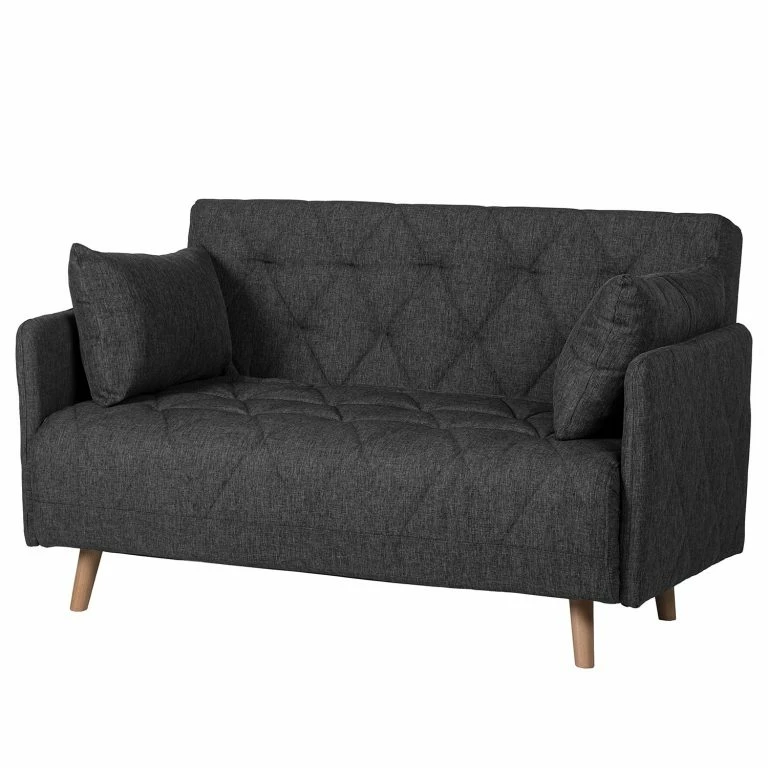 loftscape Mørteens Canapé convertible Morten – Tissu Nims: Gris foncé