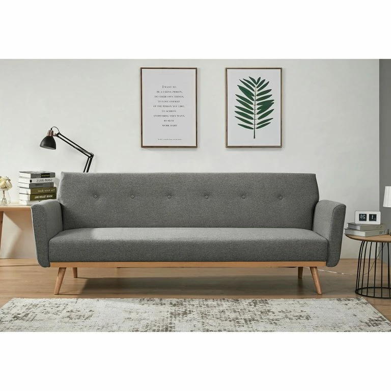 Loftscape Mørteens Canapé Convertible Posen – Feutre – Feutre Blix: Gris