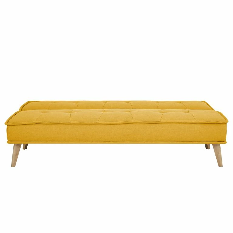 Loftscape Mørteens Canapé Convertible Tournon – Tissu – Jaune Moutarde