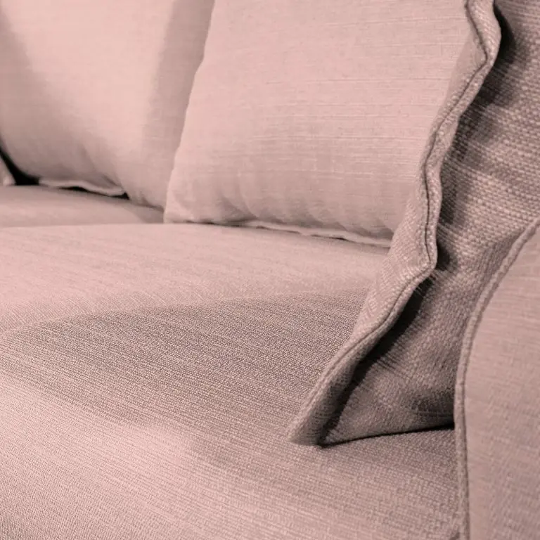 Loftscape Mørteens Canapé D’angle Greeneville – Tissu Structuré – Mauve – Méridienne Courte à Gauche (vue De Face)