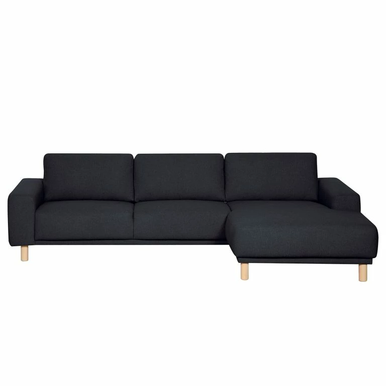 Loftscape Mørteens Canapé D’angle Kotila – Tissu Structuré – Bleu Foncé