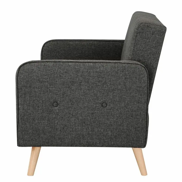 Loftscape Mørteens Canapé Daru II (2 Places) – Tissage à Plat – Gris Foncé