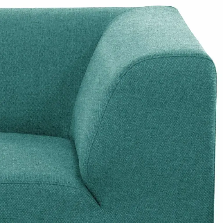 Loftscape Mørteens Canapé Kurikka (2 Places) – Tissu – Tissu Maloti: Pétrole – Sans Repose-pieds