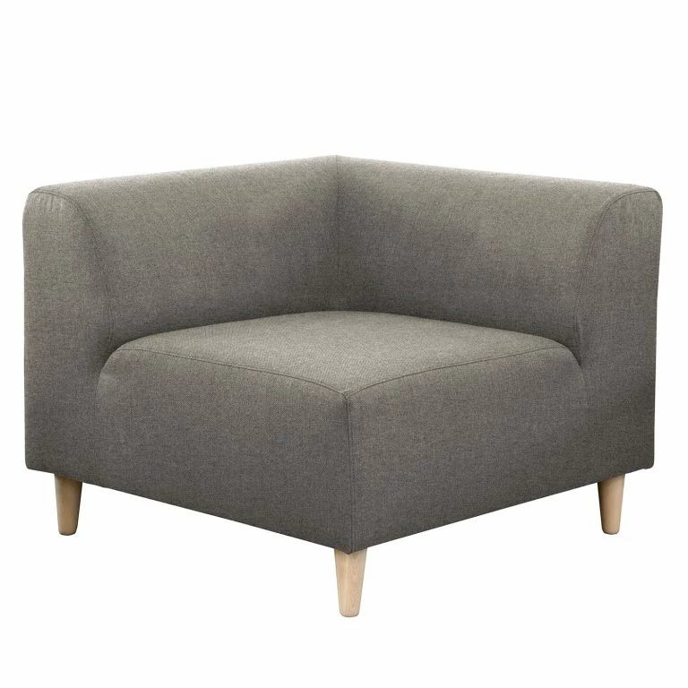 Loftscape Mørteens Canapé Kurikka (3 Places) – Tissu – Tissu Maloti: Gris