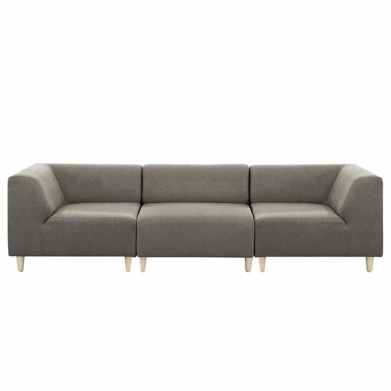 loftscape Mørteens Canapé Kurikka (3 places) – Tissu – Tissu Maloti: Gris