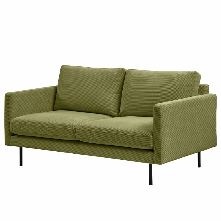 loftscape Mørteens Canapé Landos (2 places) – Velours côtelé Licia: Vert pâle