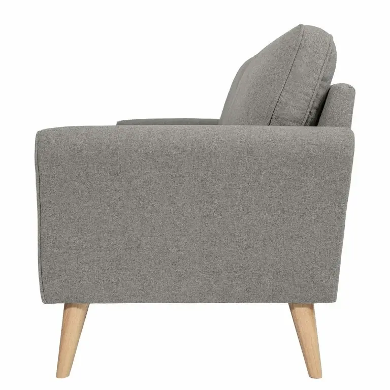 Loftscape Mørteens Canapé Larisa (2 Places) – Tissu – Gris