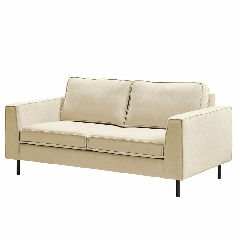 loftscape Mørteens Canapé Monblanc (2 places) – Tissu – Tissu Velia: Créme