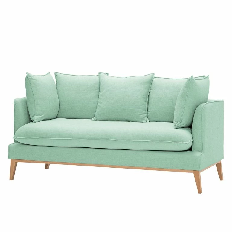 loftscape Mørteens Canapé Sulviken (3 places) – Tissu Dona : Vert menthe