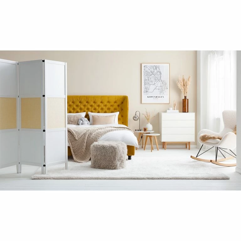 Loftscape Mørteens Commode Lindholm I – Partiellement En Chêne Massif – Blanc