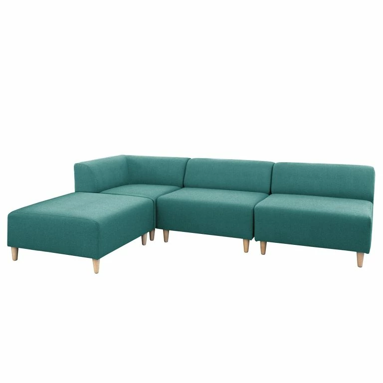 Loftscape Mørteens Élément D’angle Kurikka – Tissu – Tissu Maloti: Pétrole