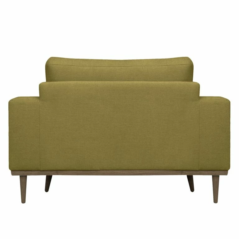 Loftscape Mørteens Fauteuil Billund – Tissu Structuré – Vert Olive