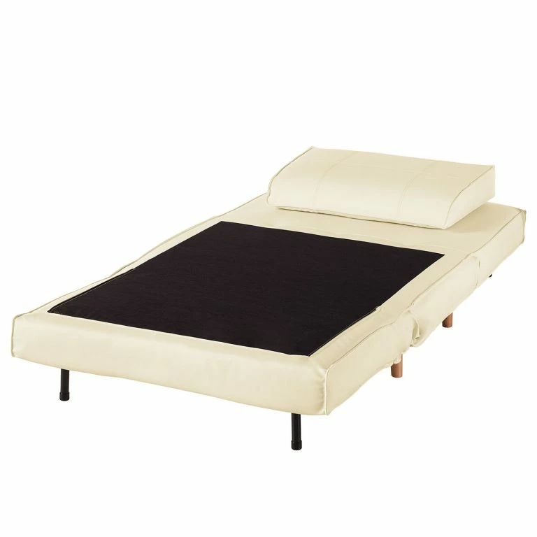 Loftscape Mørteens Fauteuil Convertible Rovigo – Imitation Cuir – Crème