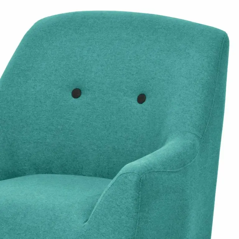Loftscape Mørteens Fauteuil Coolbie III – Tissu – Turquoise