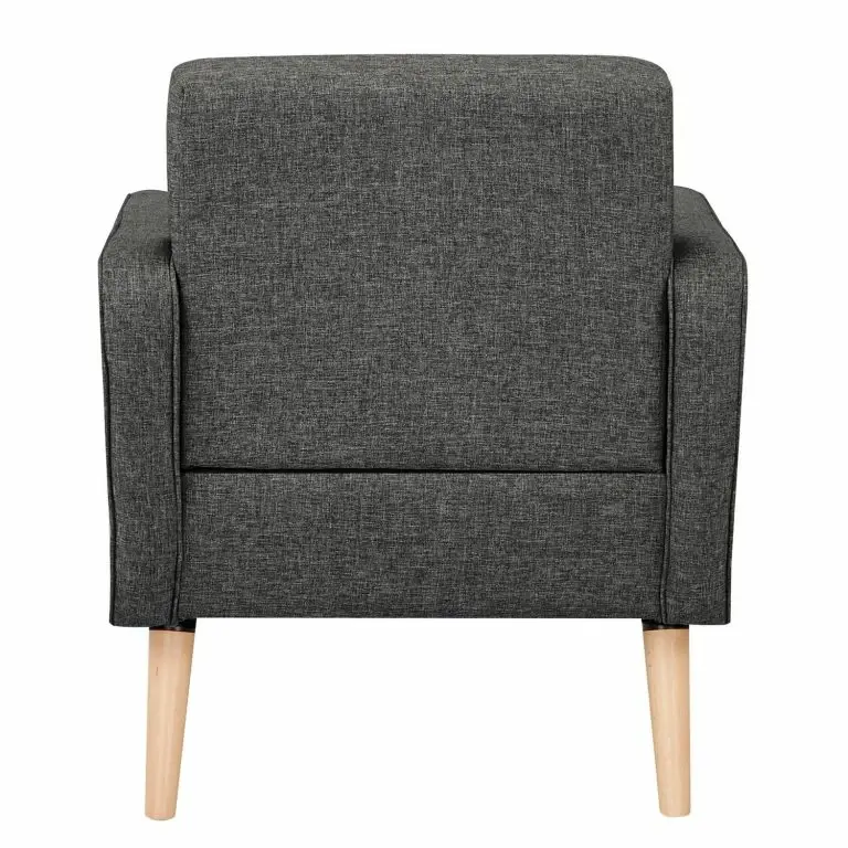 Loftscape Mørteens Fauteuil Daru II – Tissage à Plat – Gris Foncé
