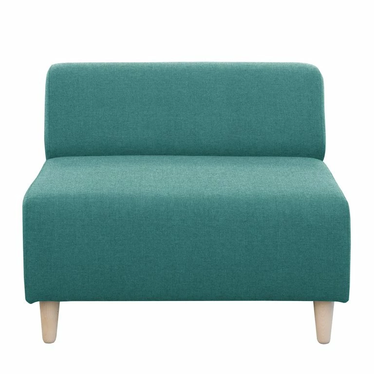 Loftscape Mørteens Fauteuil Kurikka – Tissu – Tissu Maloti: Pétrole