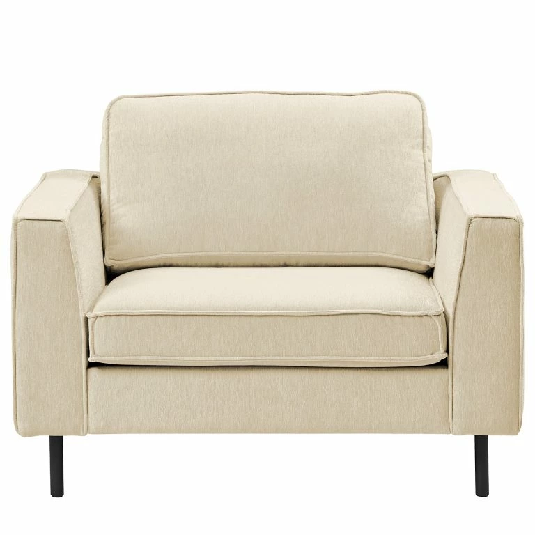 Loftscape Mørteens Fauteuil Monblanc – Tissu – Tissu Velia: Créme