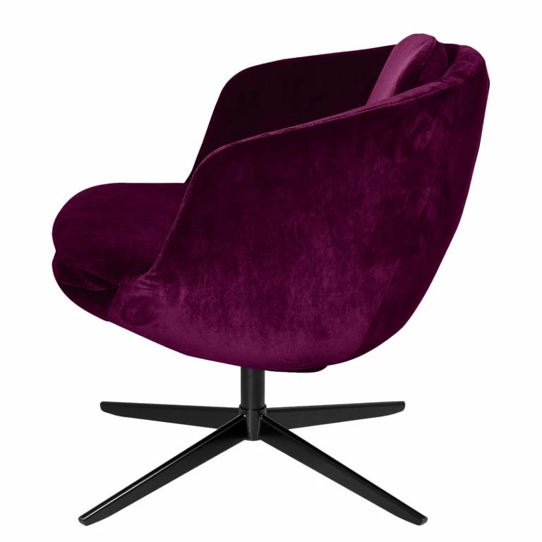 Loftscape Mørteens Fauteuil Monsac II – Velours – Mauve