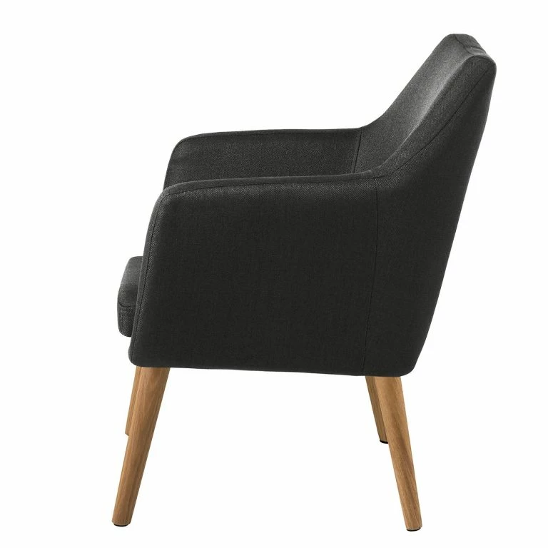 Loftscape Mørteens Fauteuil Nicholas – Tissu – Anthracite