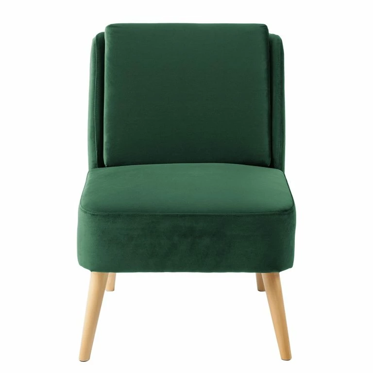 Loftscape Mørteens Fauteuil Papicu – Velours – Vert Foncé