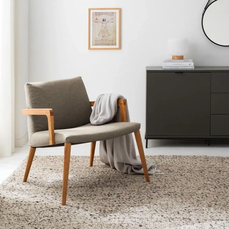 Loftscape Mørteens Fauteuil Sonka II – Beige – Avec Accoudoirs