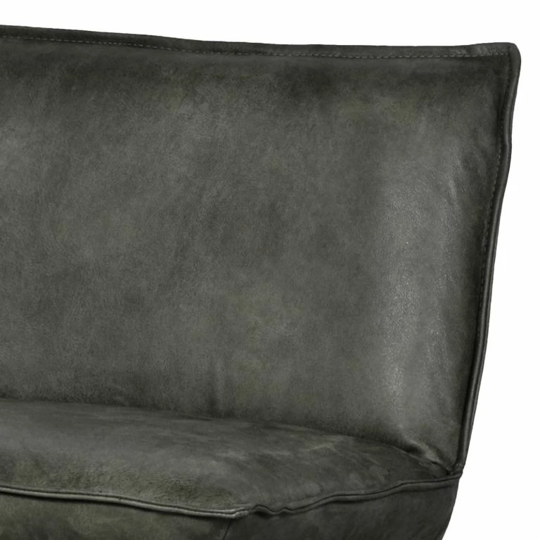 Loftscape Mørteens Fauteuil Vestbyen – Cuir Véritable – Anthracite