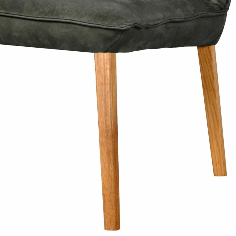 Loftscape Mørteens Fauteuil Vestbyen – Cuir Véritable – Anthracite