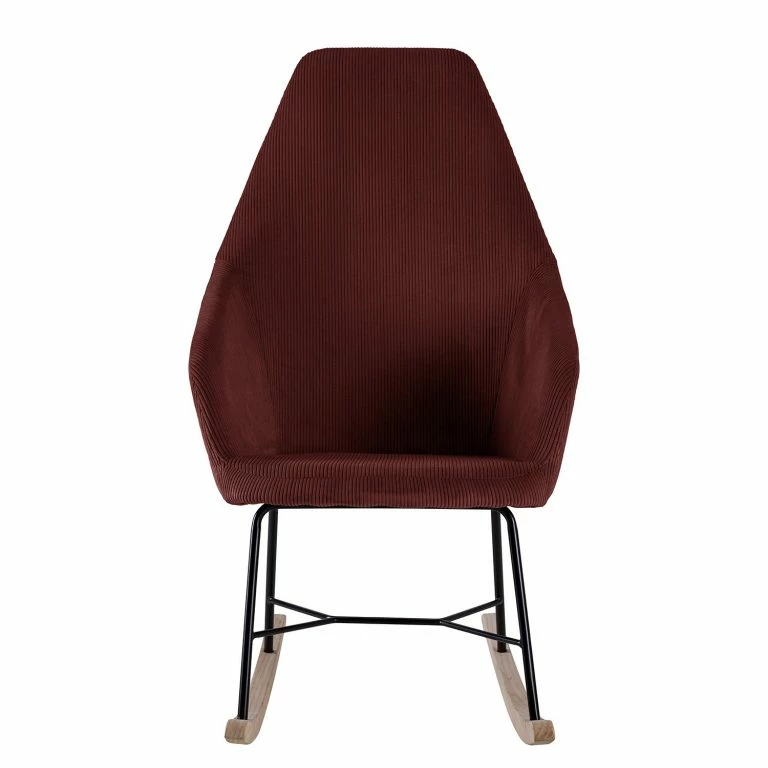 Loftscape Mørteens Rocking Chair Kumia II – Velours – Bordeaux