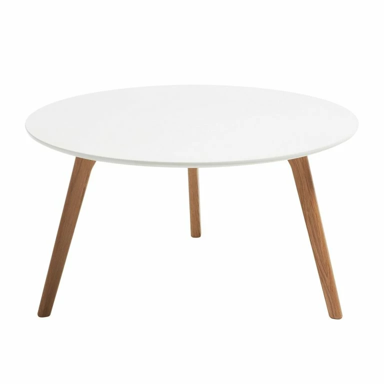 Loftscape Mørteens Table Basse Bergby – Chêne Partiellement Massif / Blanc