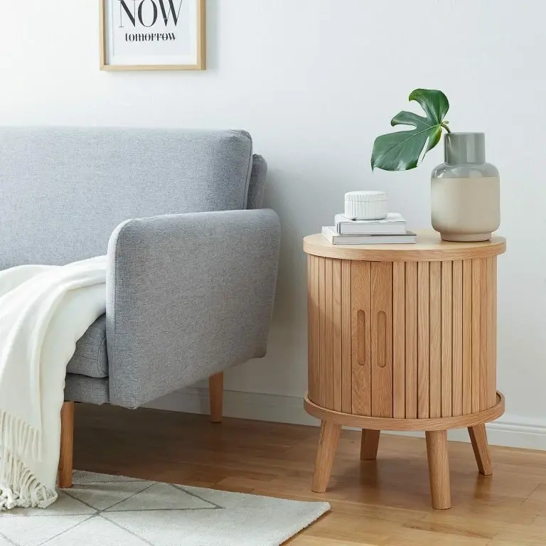 Loftscape Mørteens Table D’appoint Hanck – Partiellement En Chêne Massif