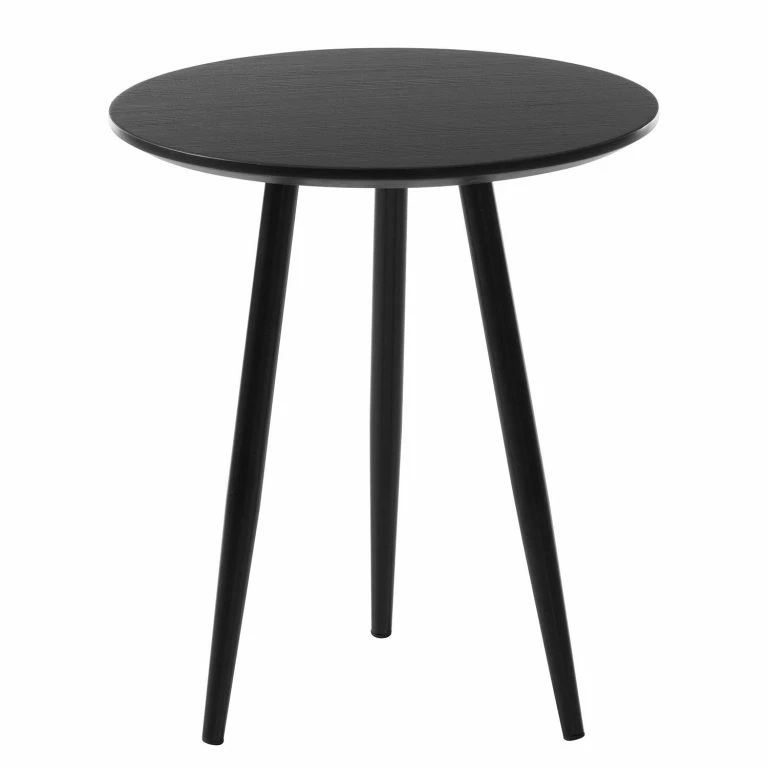 Loftscape Mørteens Table D’appoint Kitt S – Imitation Chêne Noir / Noir