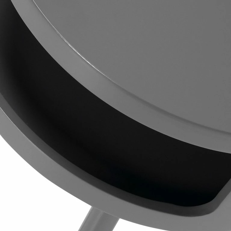 Loftscape Mørteens Table D’appoint Skoby – Gris Foncé