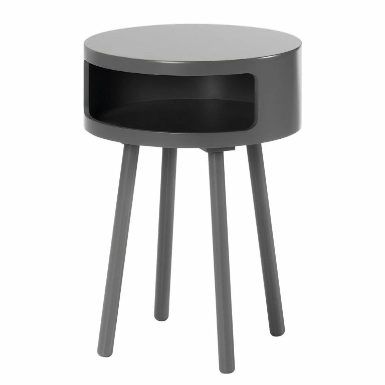 Loftscape Mørteens Table D’appoint Skoby – Gris Foncé