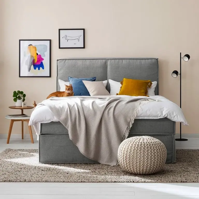 Loftscape Mørteens Table D’appoint Wolka – Chêne Partiellement Massif – Chêne / Blanc