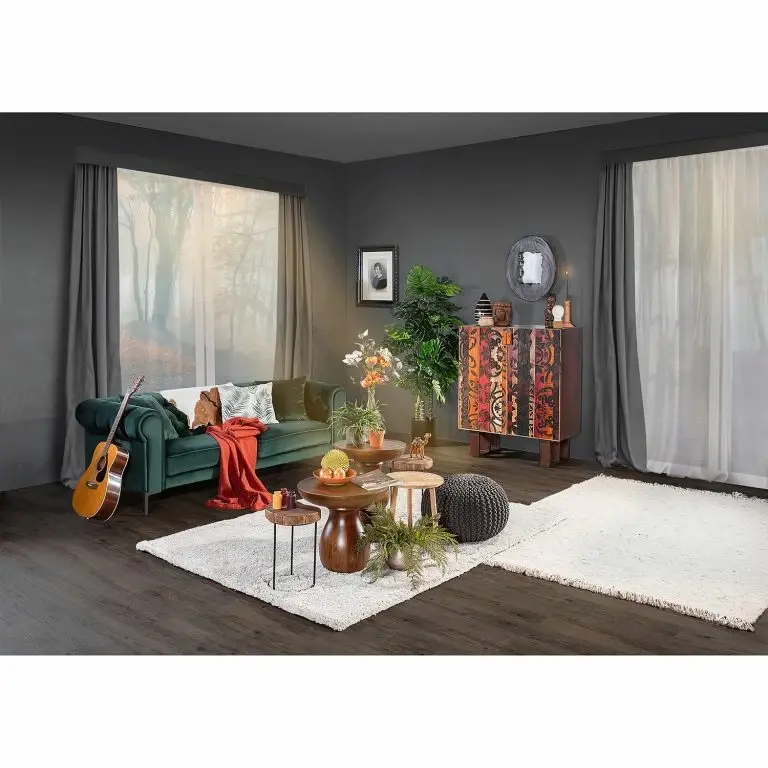 Loftscape Naturoo Bout De Canapé Brookwood I – Manguier Massif – Manguier Foncé