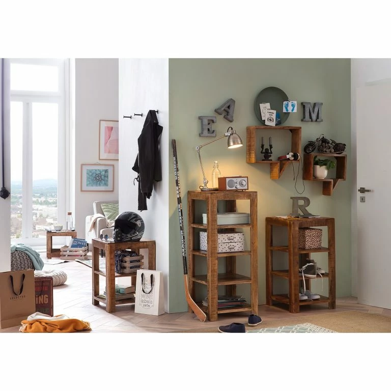 Loftscape Naturoo Bout De Canapé Colwood – Manguier Massif