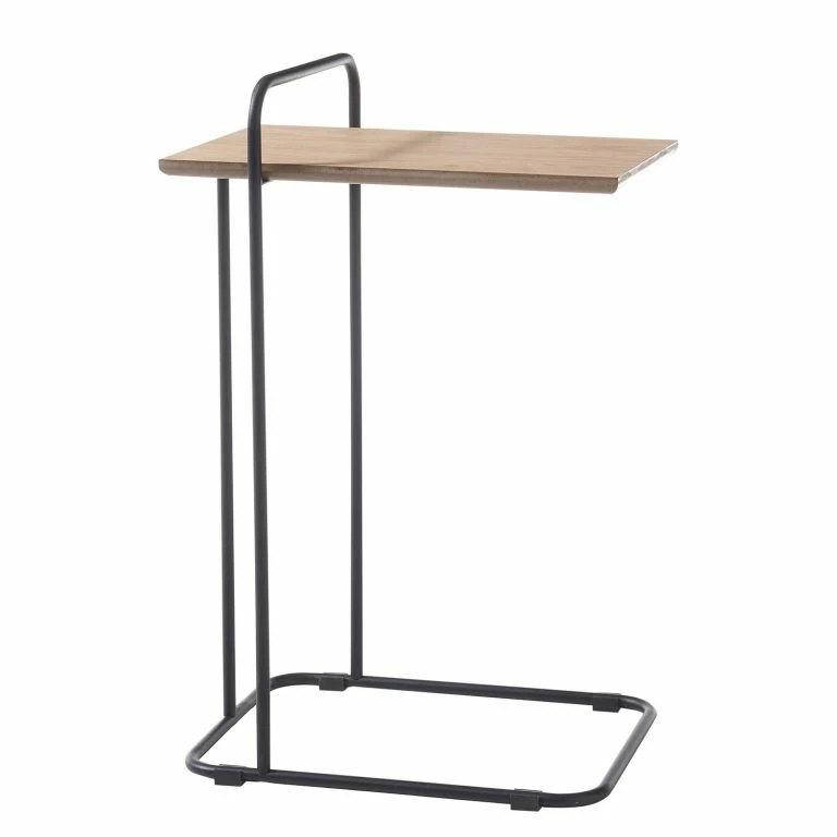 loftscape Naturoo Bout de canapé Mustvee – Placage en bois véritable / Métal