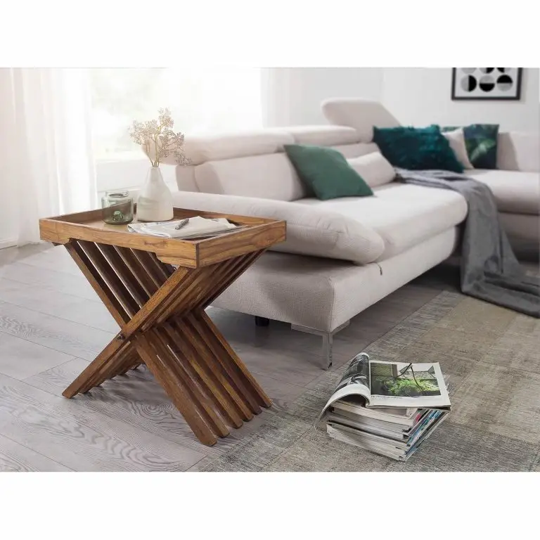 Loftscape Naturoo Bout De Canapé Verniolle III – Sheesham Massif