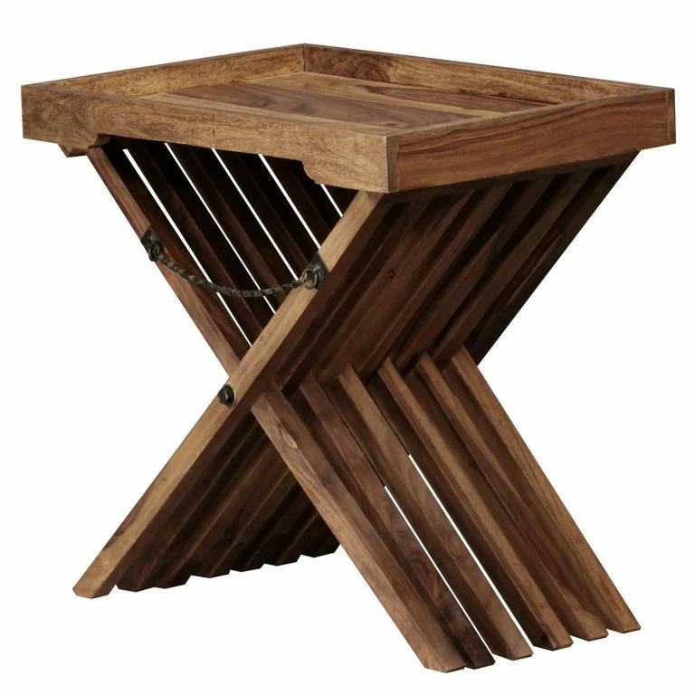 loftscape Naturoo Bout de canapé Verniolle III – Sheesham massif