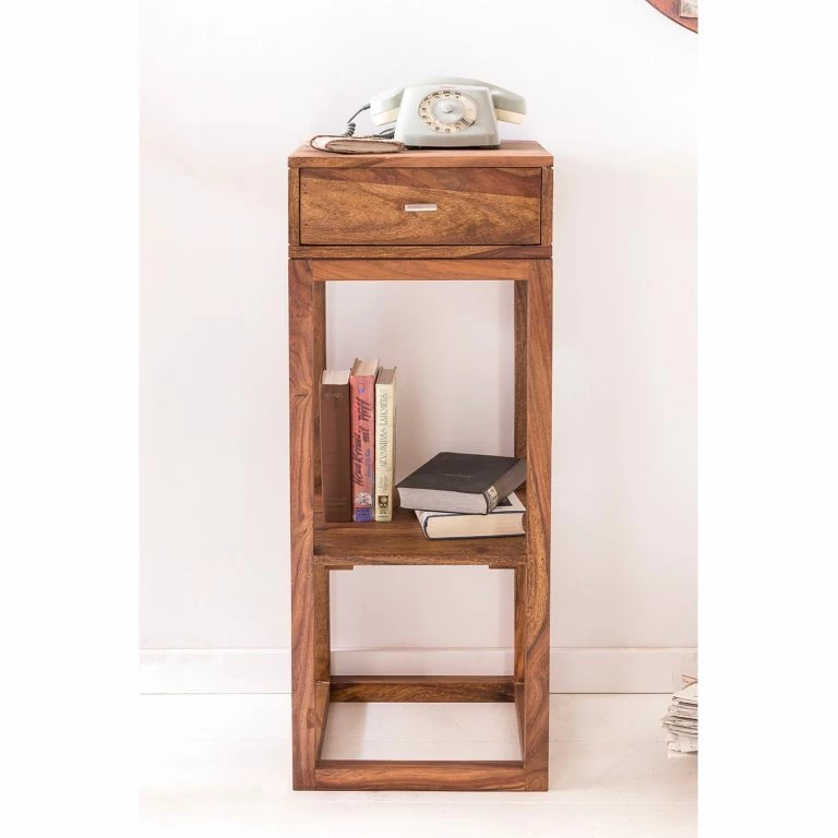 Loftscape Naturoo Bout De Canapé Verniolle IV – Sheesham Massif