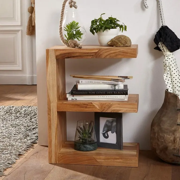 Loftscape Naturoo Bout De Canapé Woodfin II – Acacia Massif