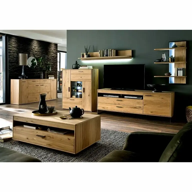 Loftscape Naturoo Buffet Kiah II – Chêne à Nœuds Massif