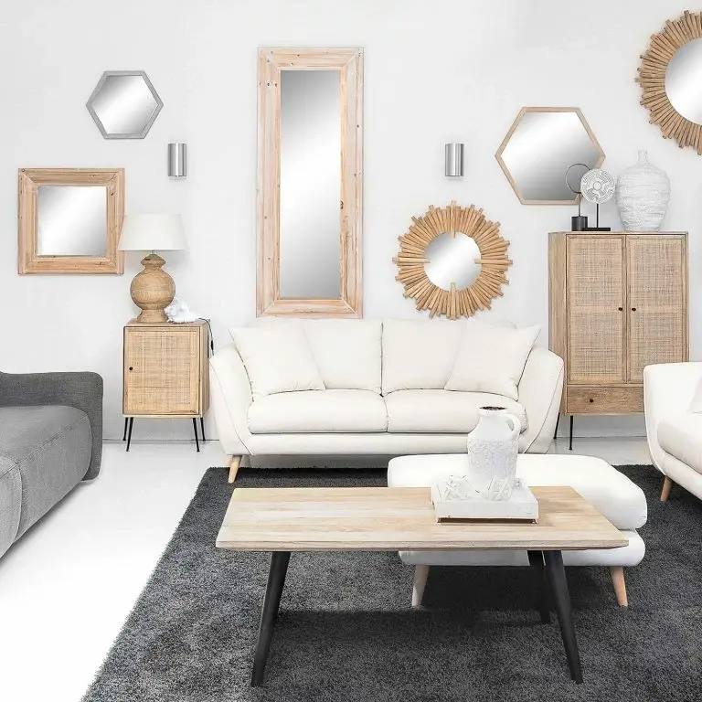 Loftscape Naturoo Buffet Maardu II – Rotin / Manguier Massif – Beige / Manguier