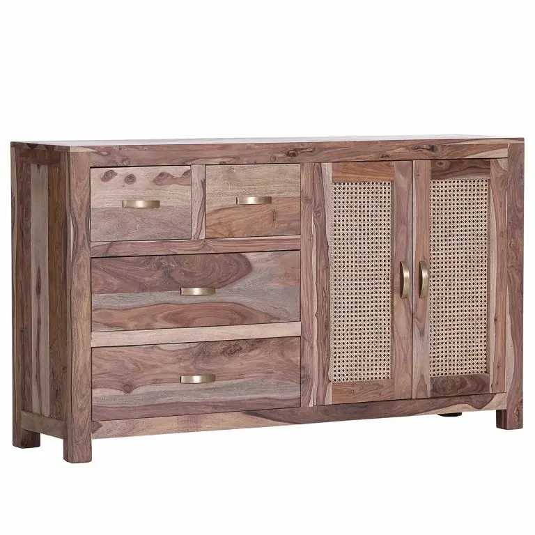 loftscape Naturoo Buffet Rodern I – Sheesham massif / Cannage