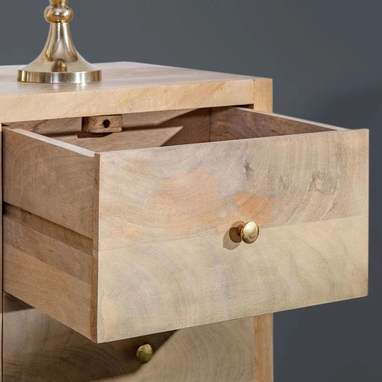 Loftscape Naturoo Buffet Rumilly – Tressage En Rotin / Manguier Massif