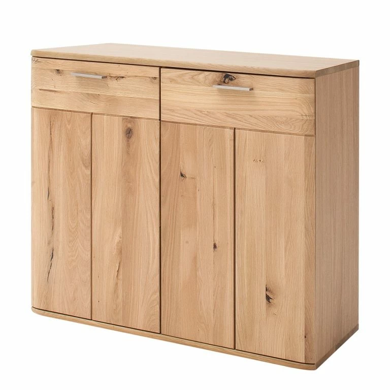 loftscape Naturoo Commode Kvilla II – Partiellement en planches de chêne Bianco massif / Chêne Bianco