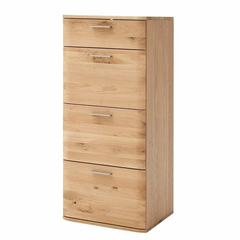 loftscape Naturoo Commode Kvilla IV – Partiellement en planches de chêne Bianco massif / Chêne Bianco