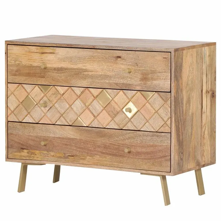 Loftscape Naturoo Commode Yearby – Manguier Massif – Manguier / Doré