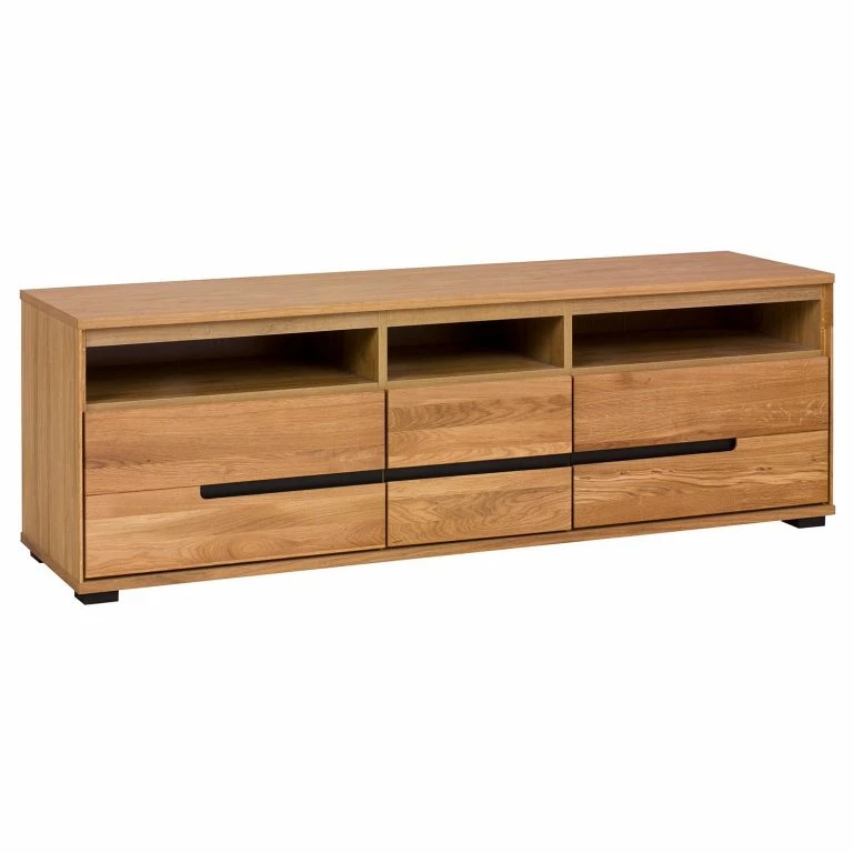 Loftscape Naturoo Meuble TV Loray – Partiellement En Chêne Massif